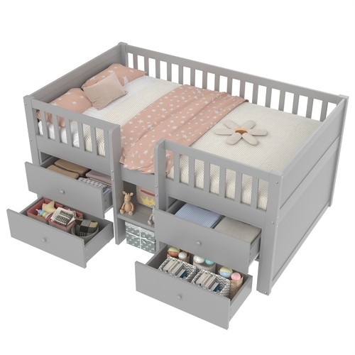 Wooden bed frame - 3ft, single