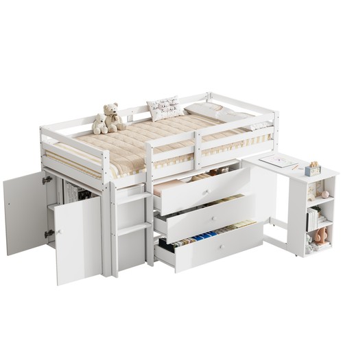 Children mid sleeper wooden - mid,