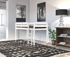 Pine Cabin Mid Sleeper Bed